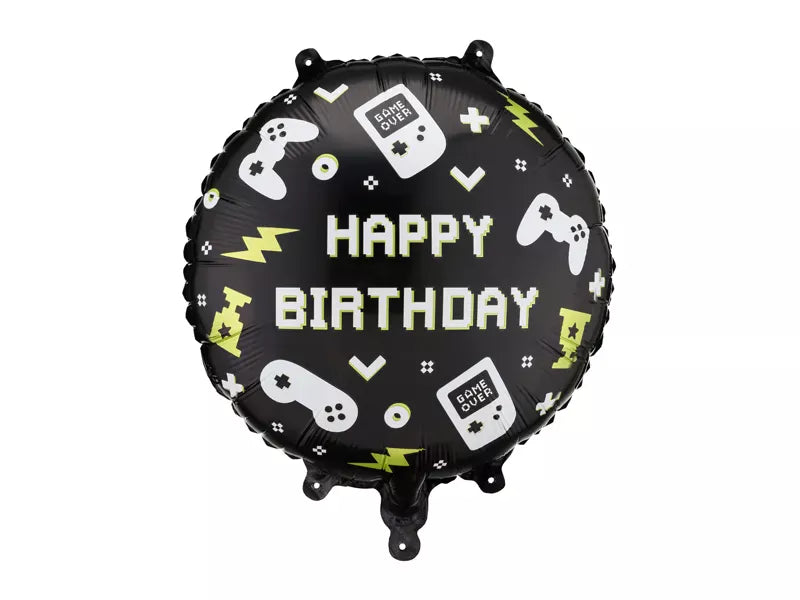 Party Deco 18 inch Happy Birthday Tablet Foil Balloon