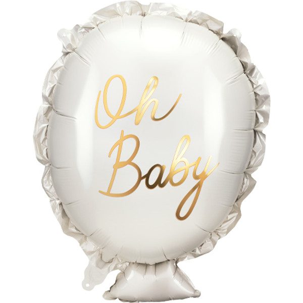 Party Deco 20 inch Oh Baby Foil Balloon_FB193-500__65269
