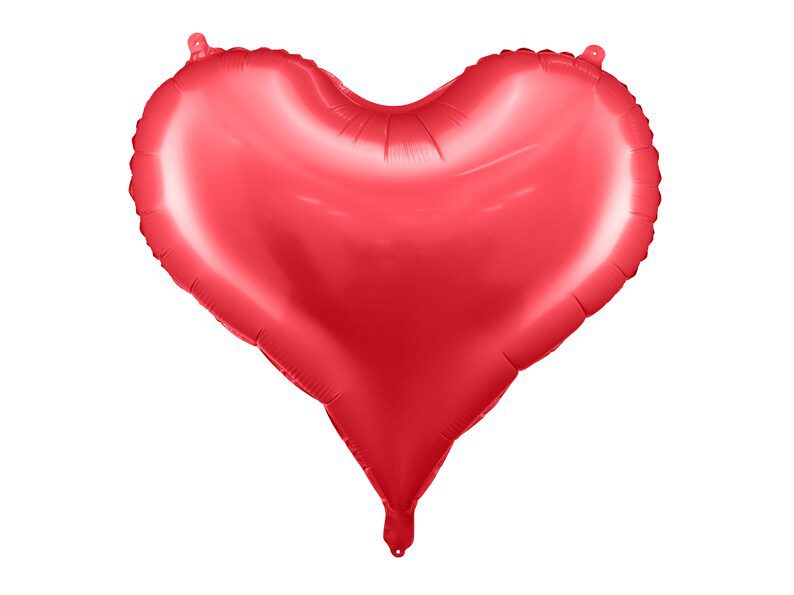 Party Deco 24 inch Red Heart Shape Foil Balloon_FB141S-007