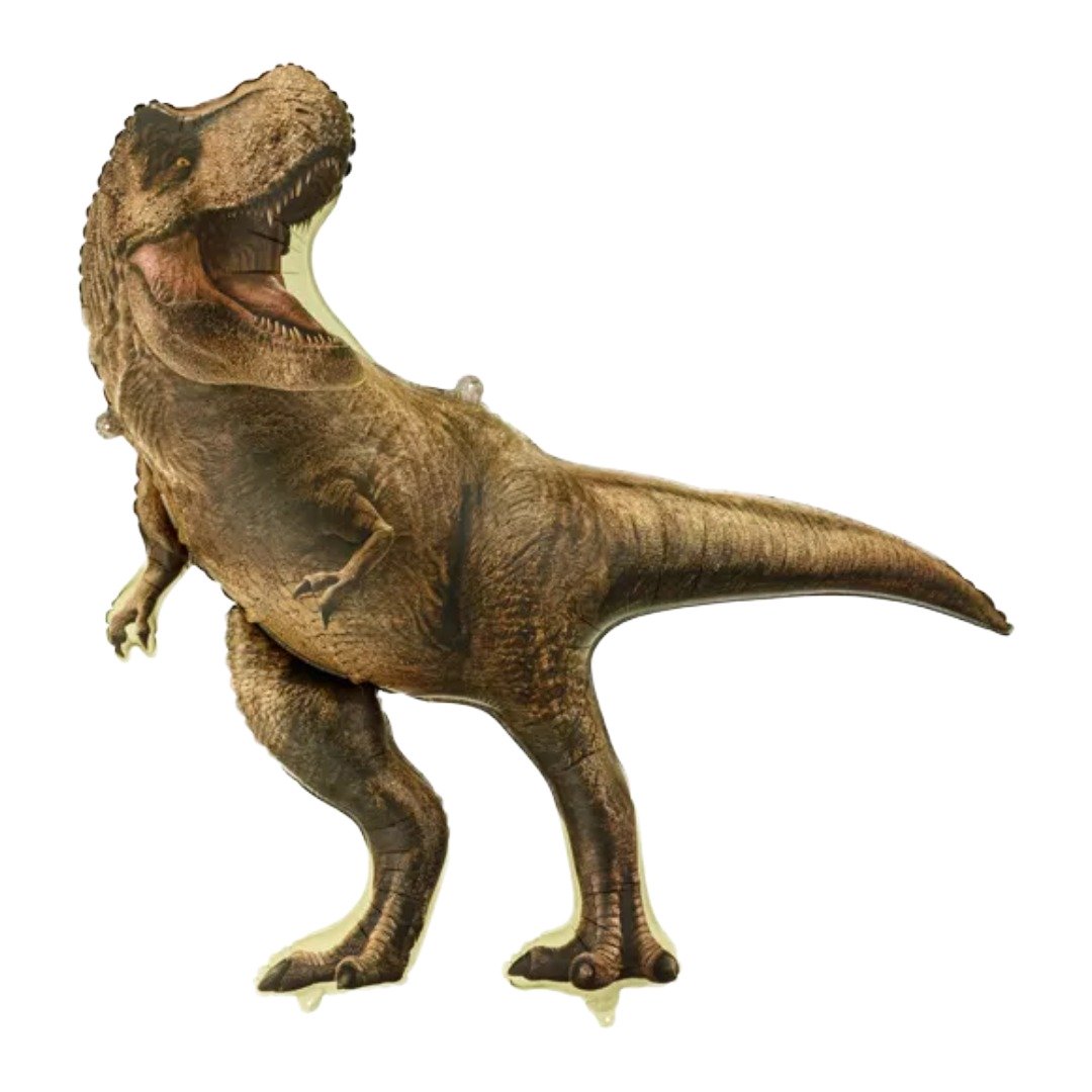 Party Deco 38 inch Jurassic World T-Rex Foil balloon