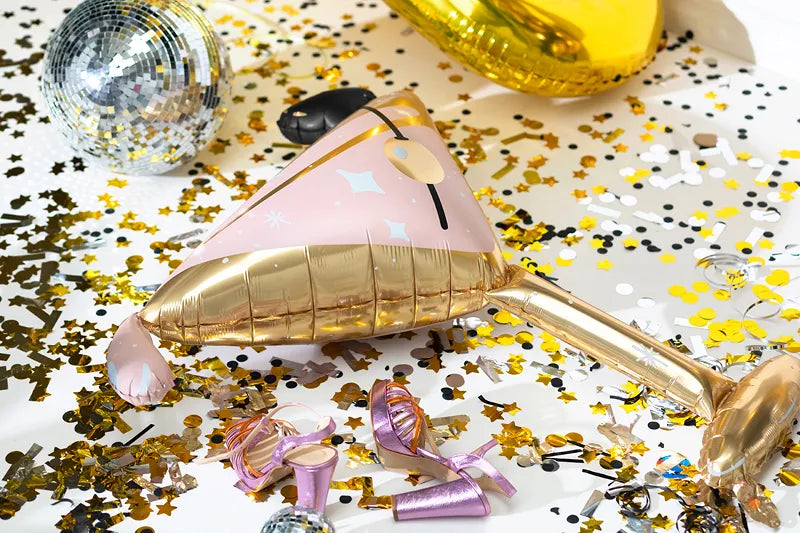 Party Deco 39 inch Cocktail Glass Foil Balloon_FB166 c