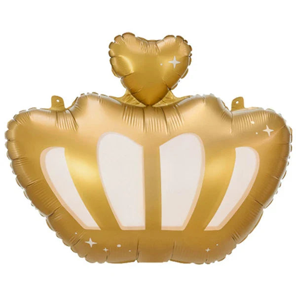 PartyDeco 20 inch Crown Foil Balloon_FB104-500__94268