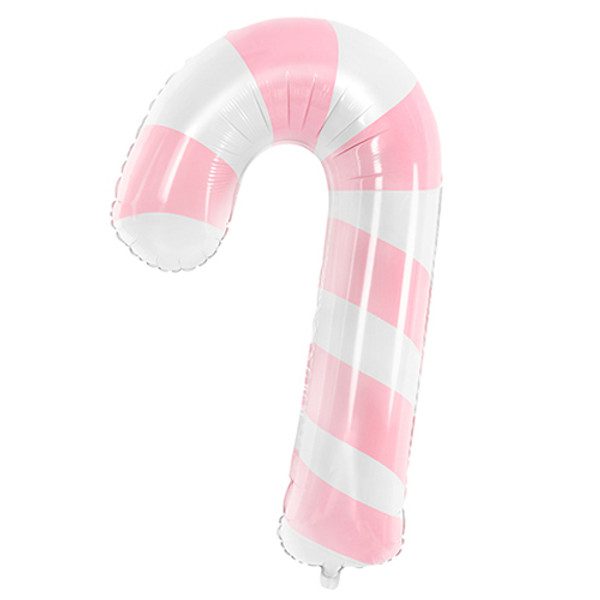 PartyDeco 32 inch Candy Cane Pink Foil Balloon_FB53-081J-500__31140