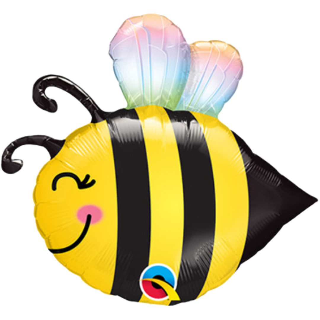 Qualatex 14 inch Sweet Bee Foil Balloon (Air Filled)