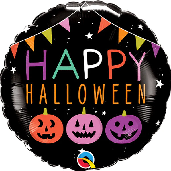 Qualatex 18 inch Halloween Pumpkin Party Foil Balloon_23300-500__16145.webp