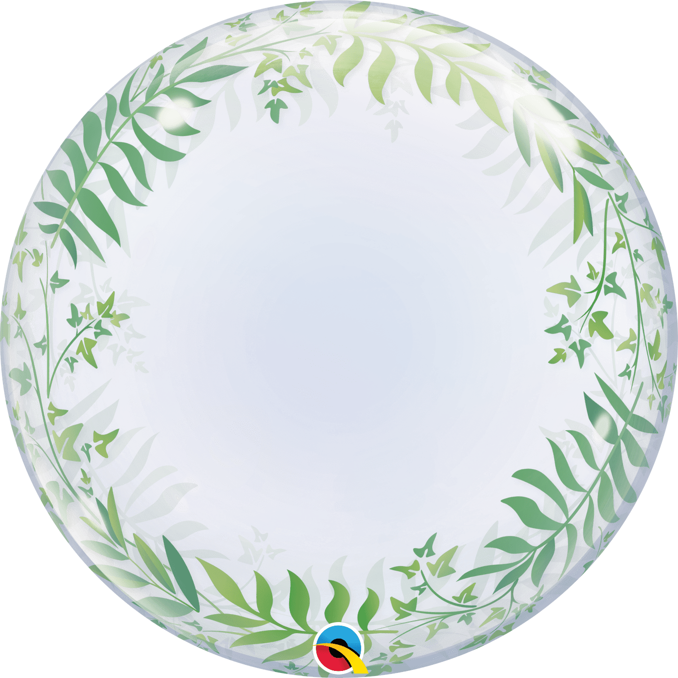 Qualatex 24 Inch Elegant Greenery Deco Bubble  85832