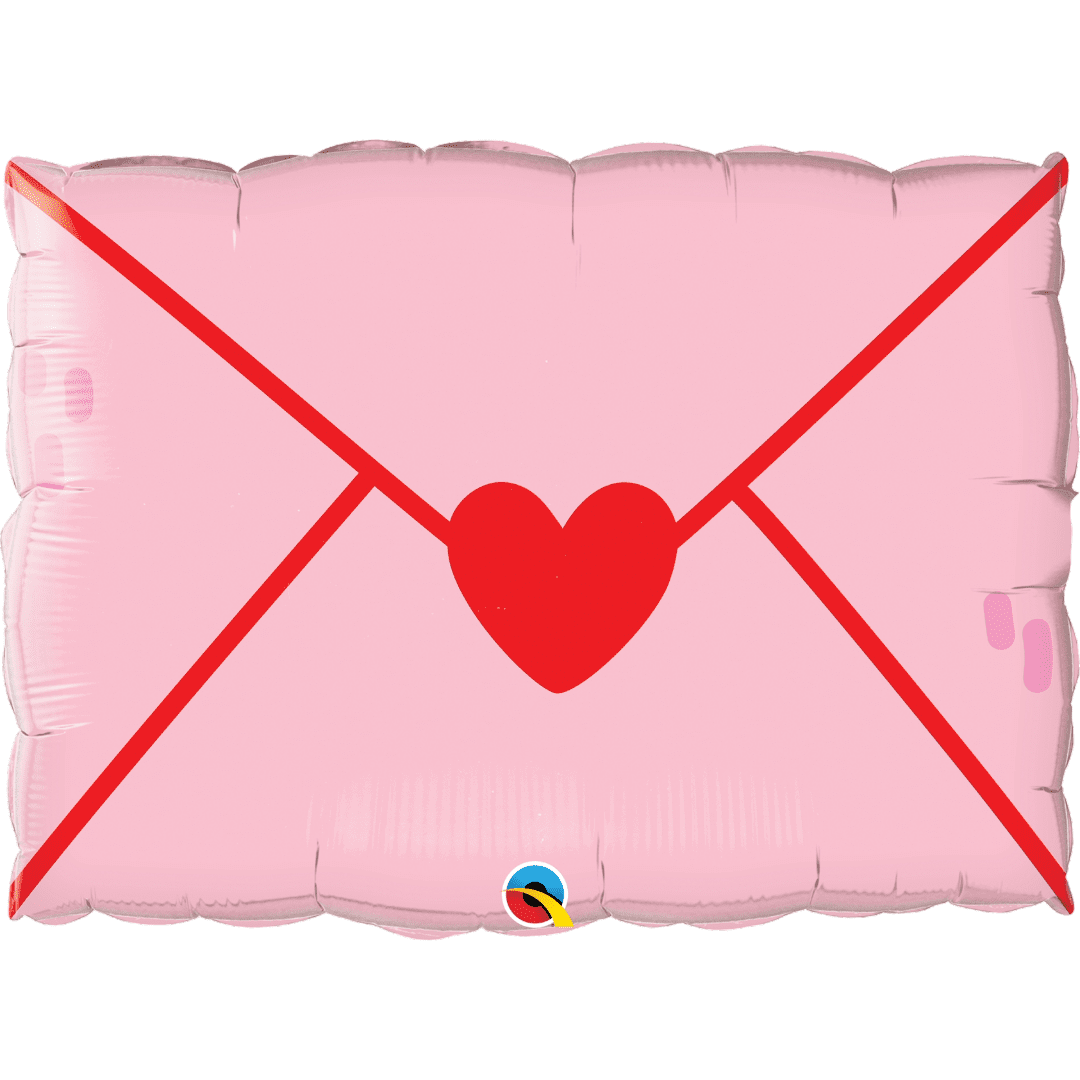 Qualatex 30 inch Addressed To My Sweetheart Pink Foil Balloon_21085B_