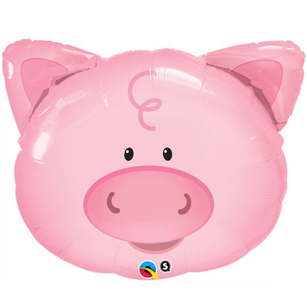 Qualatex 30 inch Playful Pig Foil Balloon_29660-playful-pig-500__53373