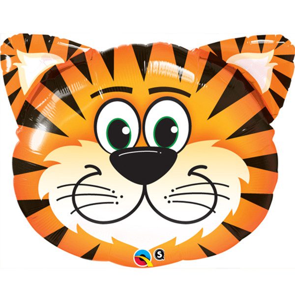 Qualatex 30 inch Tickled Tiger Foil Balloon_31044-tickled-tiger-500__50373