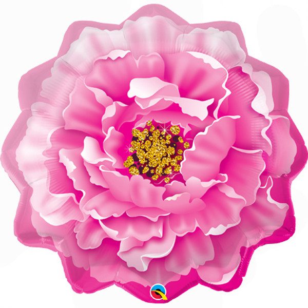 Qualatex 33 inch Pink Peony Foil Balloon_18712-500__10443
