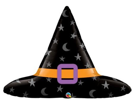 Qualatex 40 inch Halloween Witch Hat Foil Balloon_23490