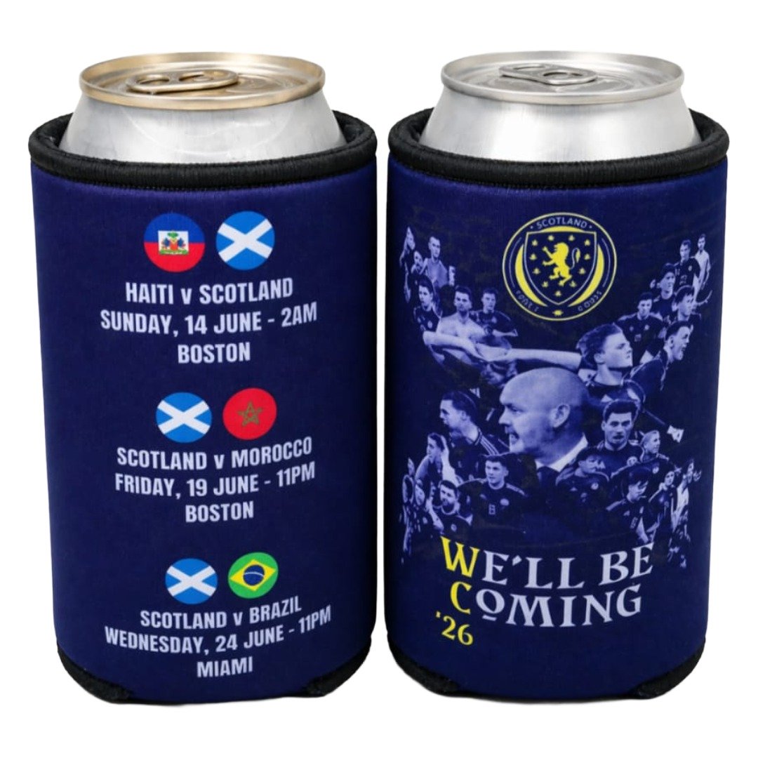 Scotland Football Can Cooler