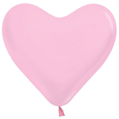 Sempertex 12 inch Fashion Pink Heart Shaped Latex Balloons