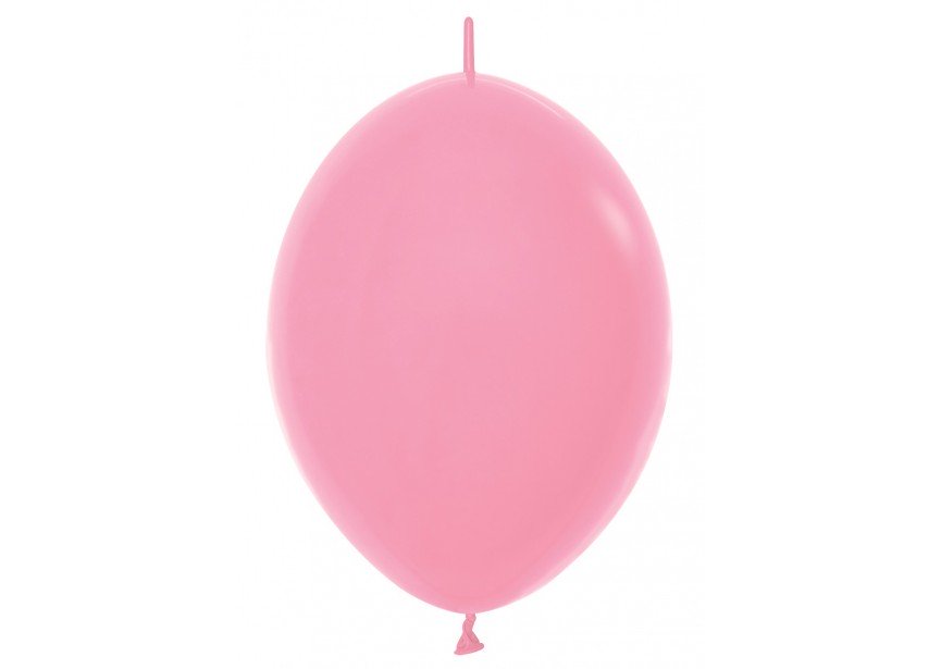 Sempertex 12 inch Fashion Pink Link-O-Loon Latex Balloons
