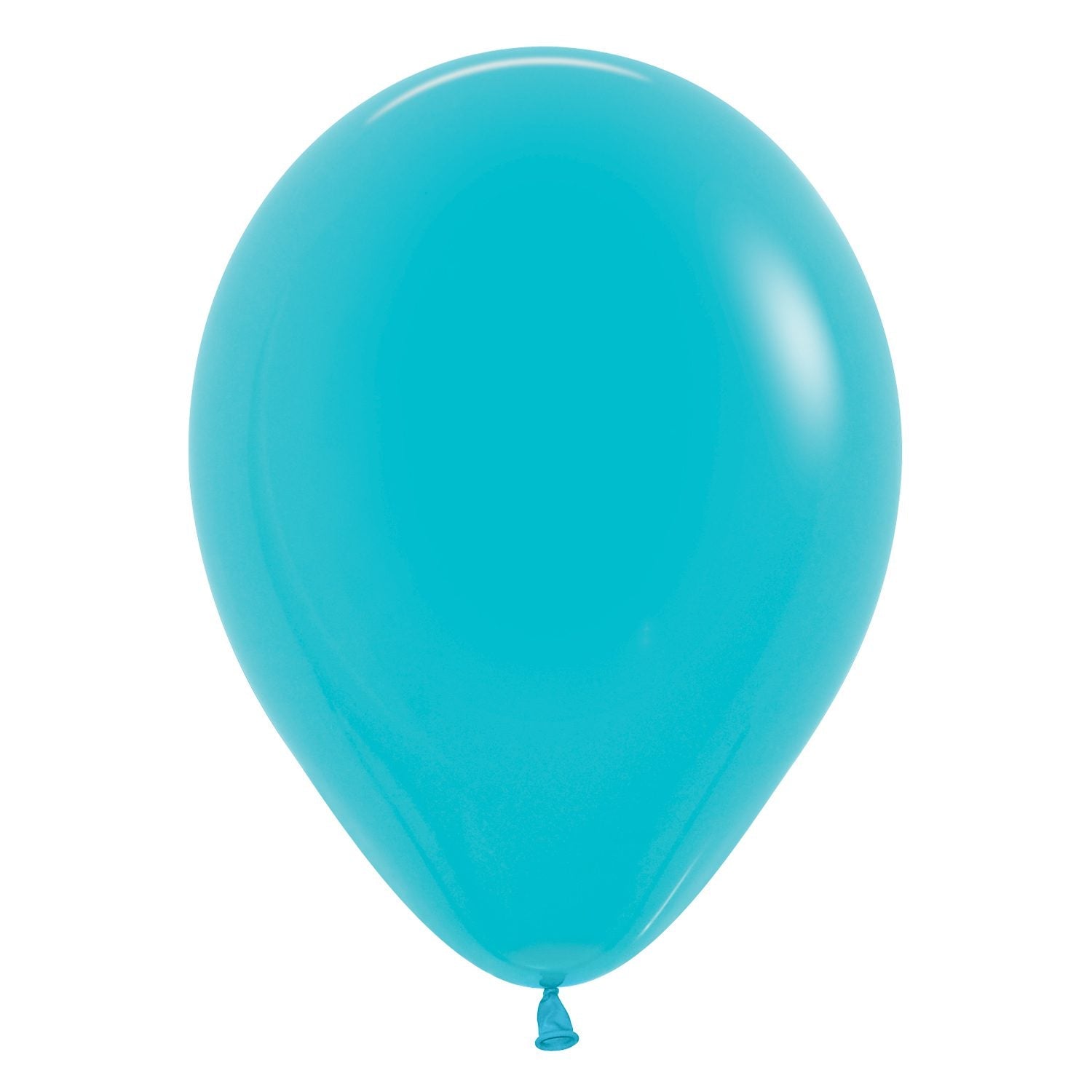 Sempertex Fashion Colour Solid Caribbean Blue Latex Balloons 20001980 20008021 20012064
