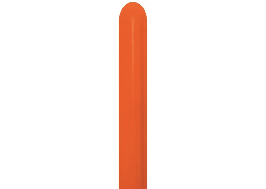 Sempertex Fashion Orange Nozzle Up 360 Latex Modelling Balloons