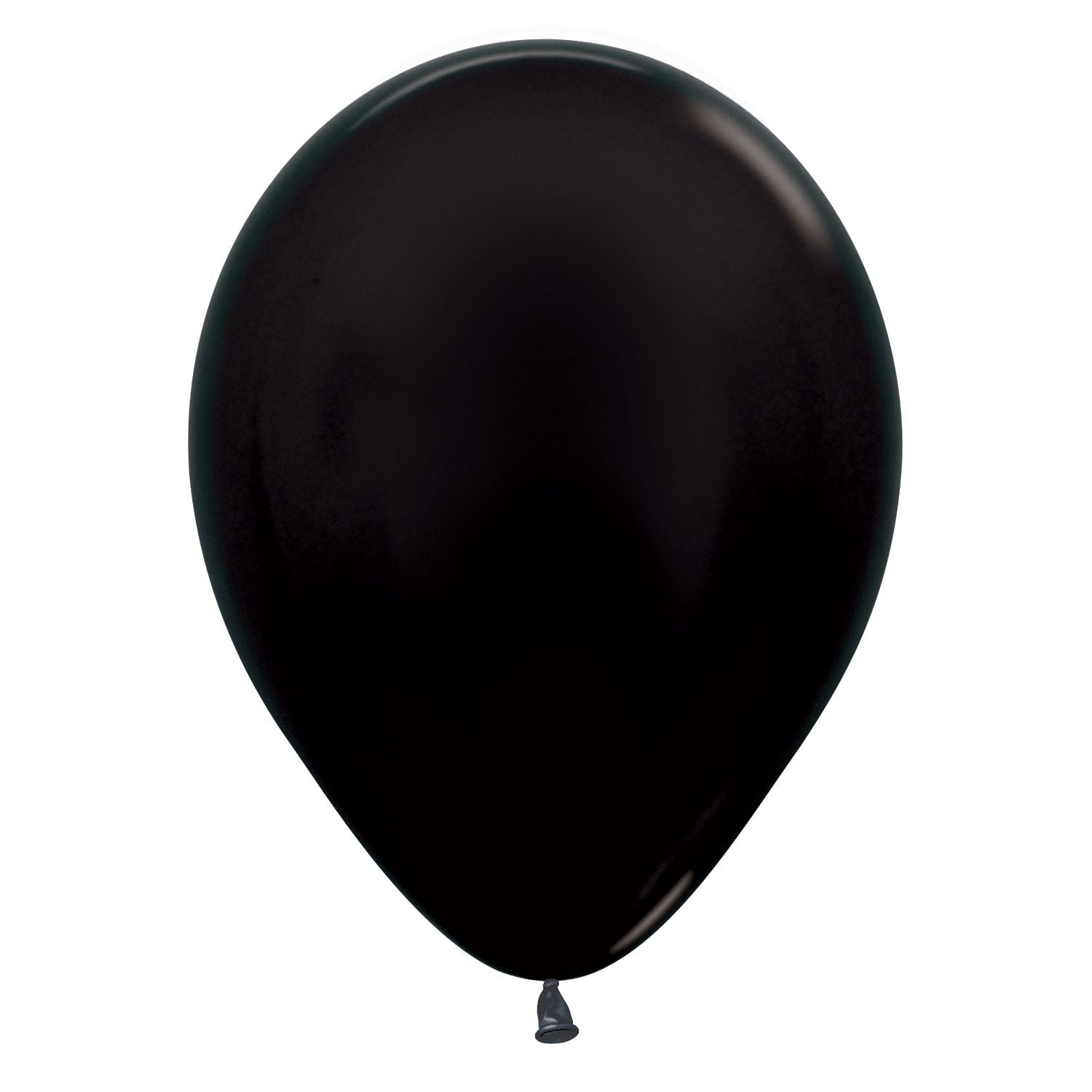 Sempertex Metallic Black Latex Balloons 20000887 20002037