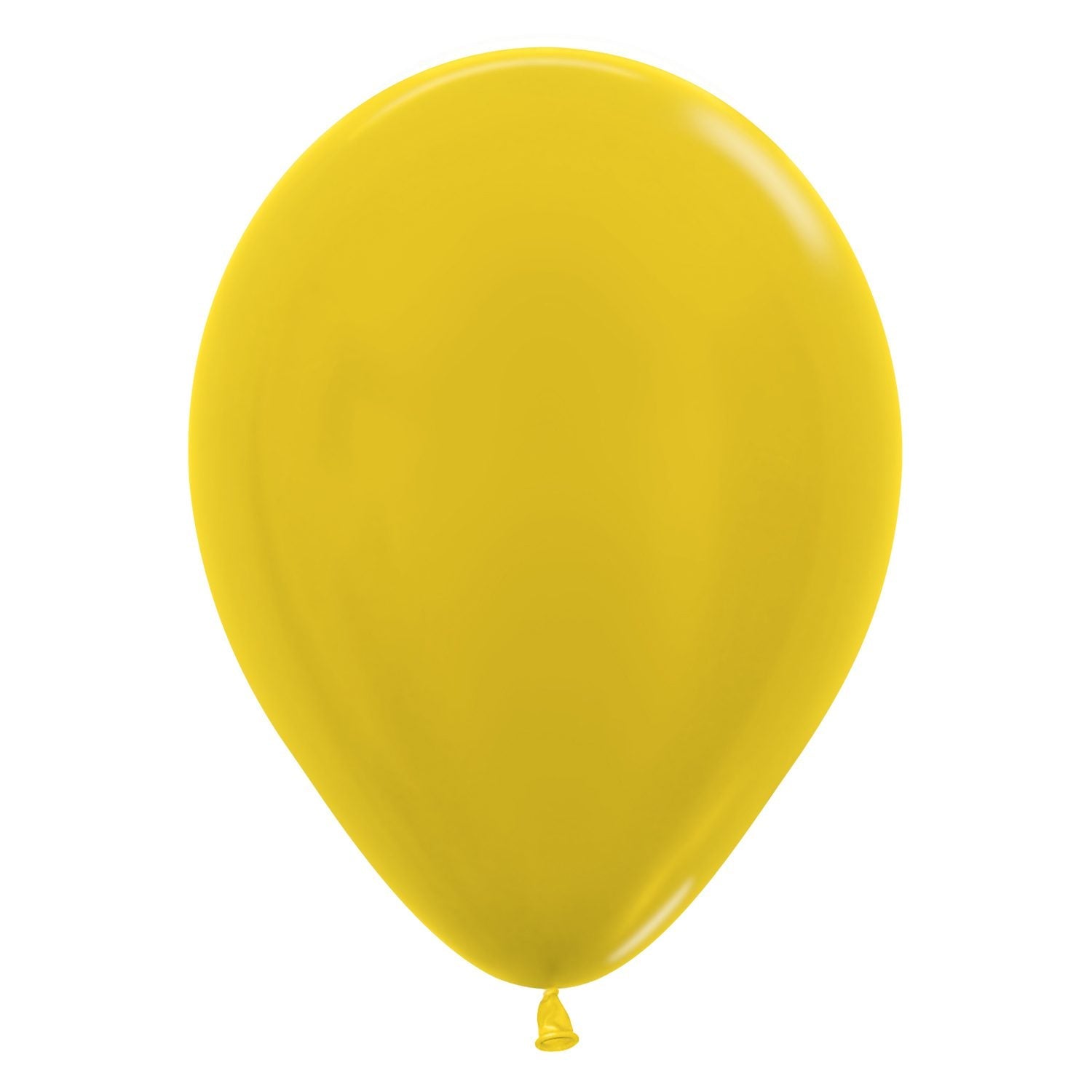 Sempertex Metallic Yellow Latex Balloons 20000867 20002027