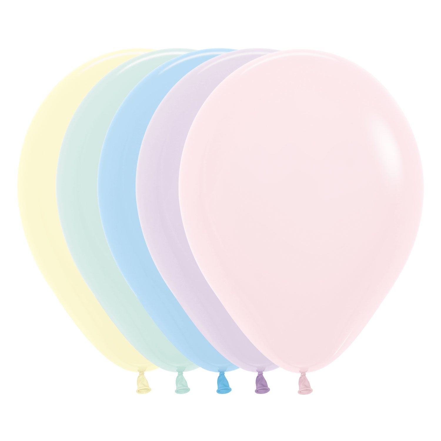 Sempertex Pastel Matte Assorted Latex Balloons 20012383 20012360