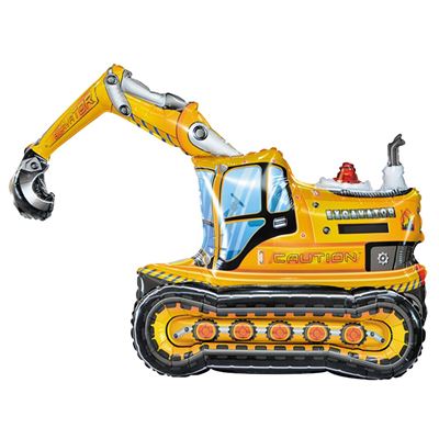 Sensations 35 inch Excavator Foil Balloon