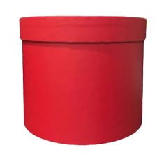 Single Hat Box Red