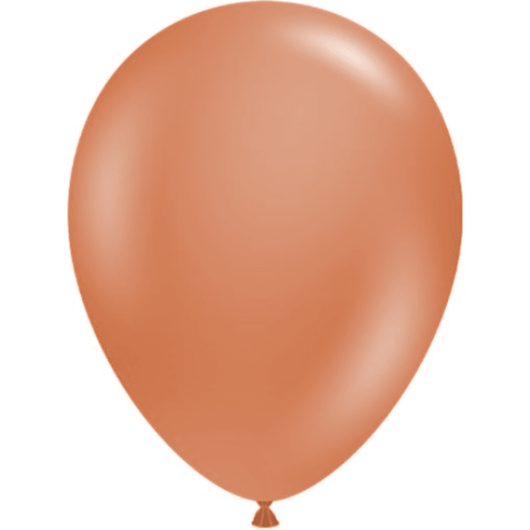 Tuftex Burnt Orange Latex Balloons_15035_10035_17035_24035_36035