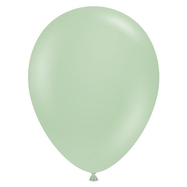 Tuftex Metallic Meadow Eucalyptus Latex Balloons_10056-500__97218