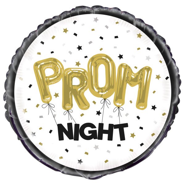 Unique 18 inch Prom Night Stars Foil Balloon
