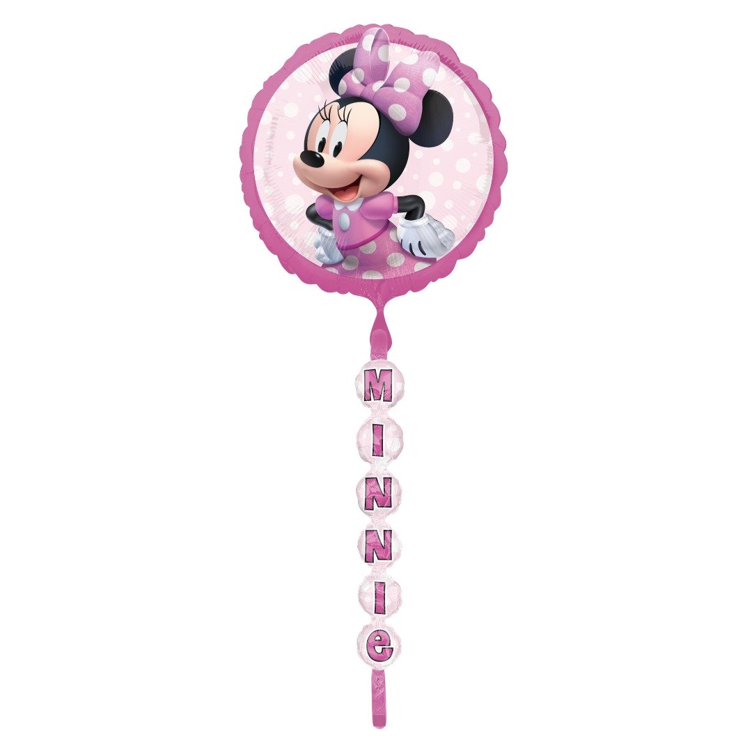 Anagram 67 inch Minnie mouse Forever Tail Airwalker Foil Balloon