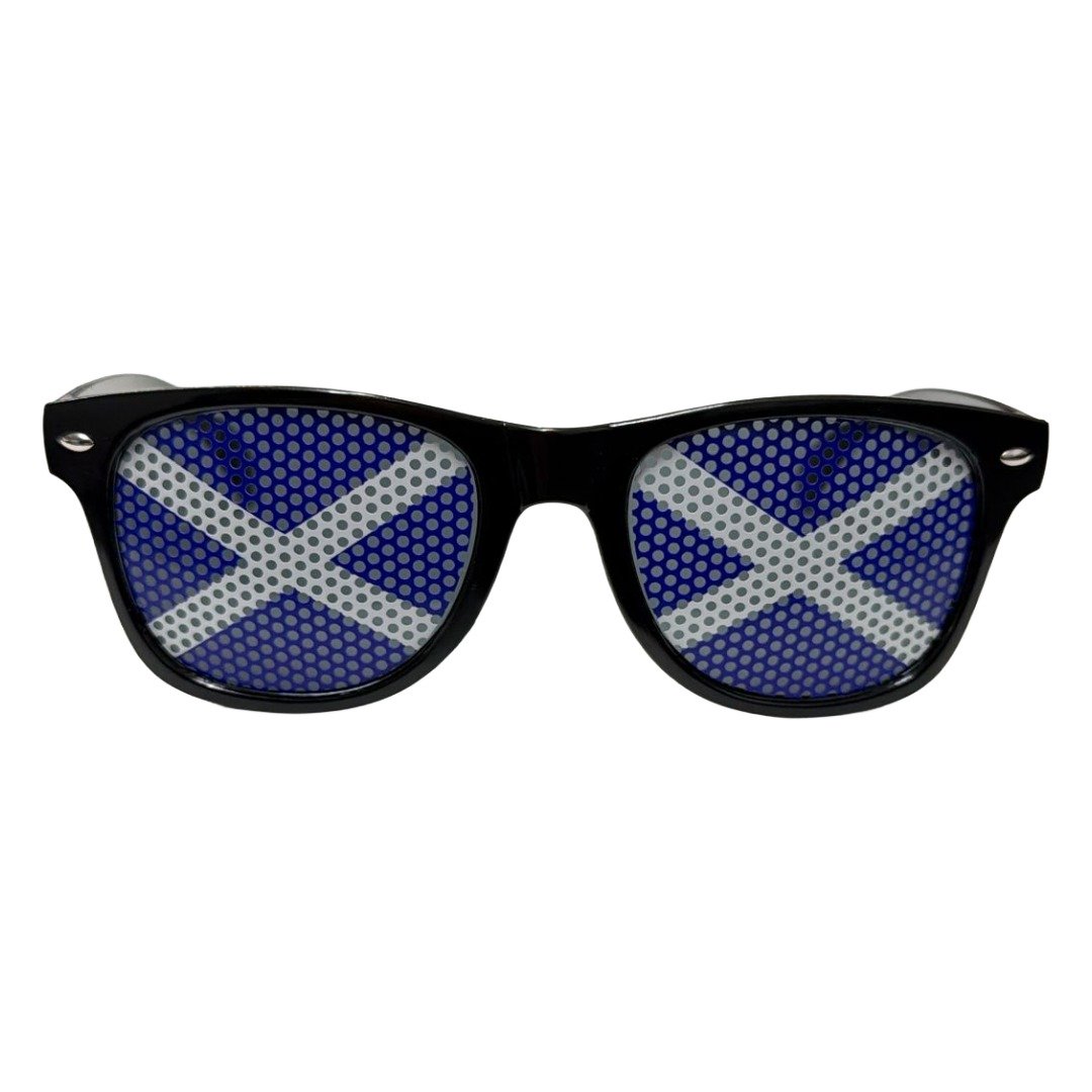 Scotland Blue & White Saltire Pinhole Sunglasses
