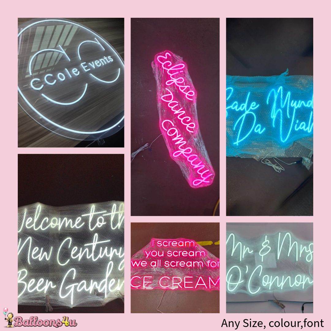 custom neon sign