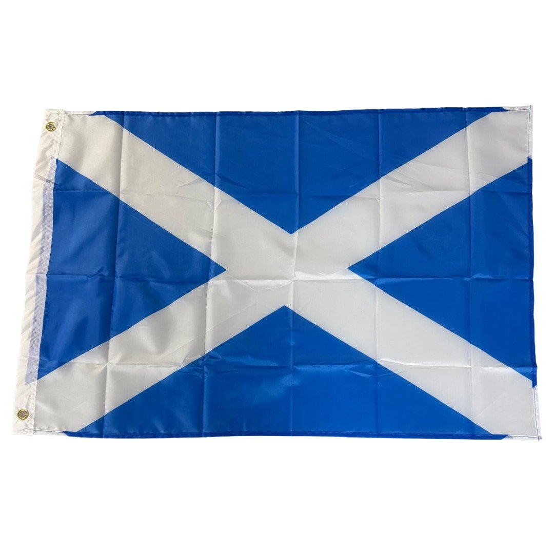 60 x 90cm Official Scotland The Saltire (St. Andrew’s Cross) National Flag 90 x 145cm Official Scotland The Saltire (St. Andrew’s Cross) National Flag