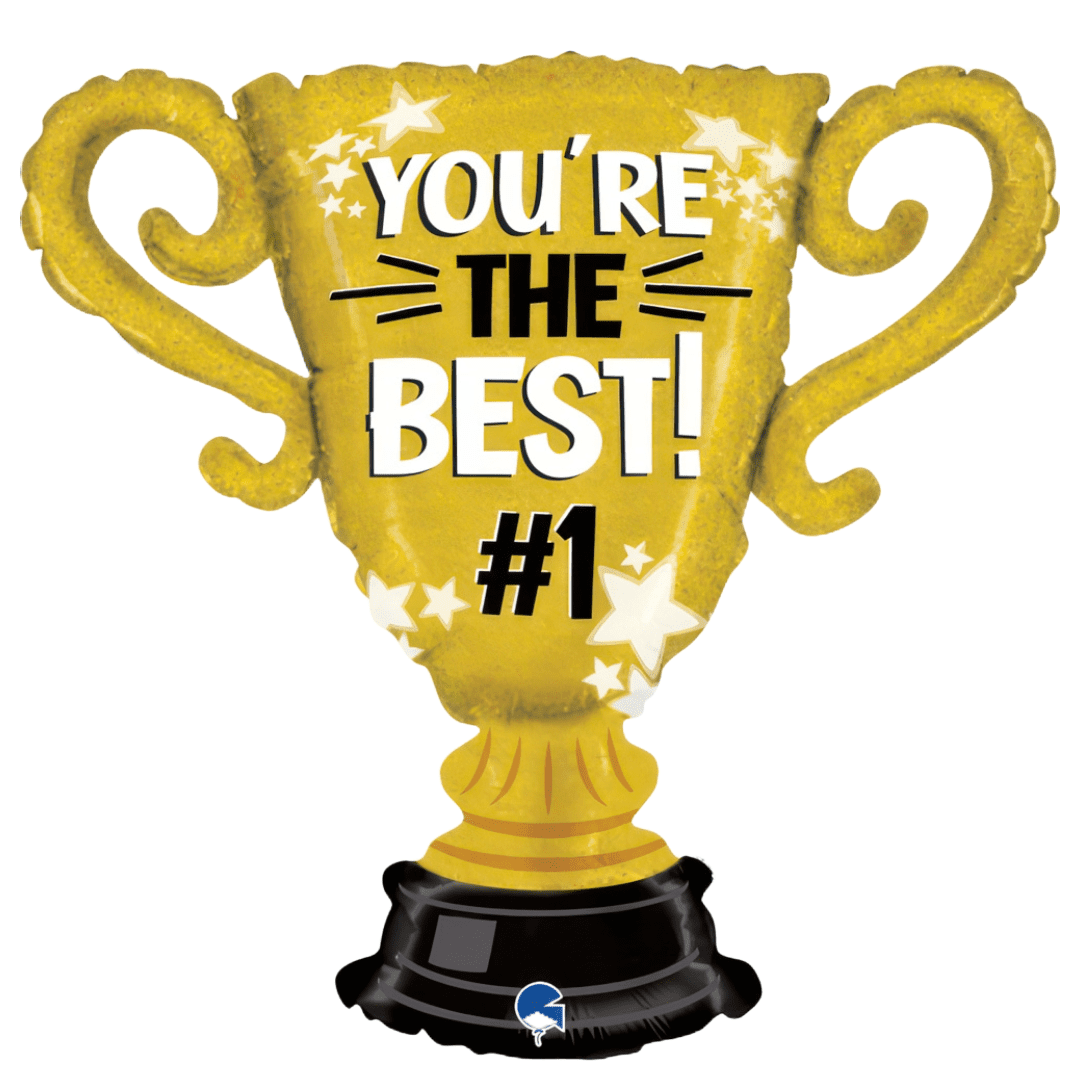 Grabo 33 inch You're The Best Trophy Foil Balloon_g72051gh-cup-youre-the-best-c
