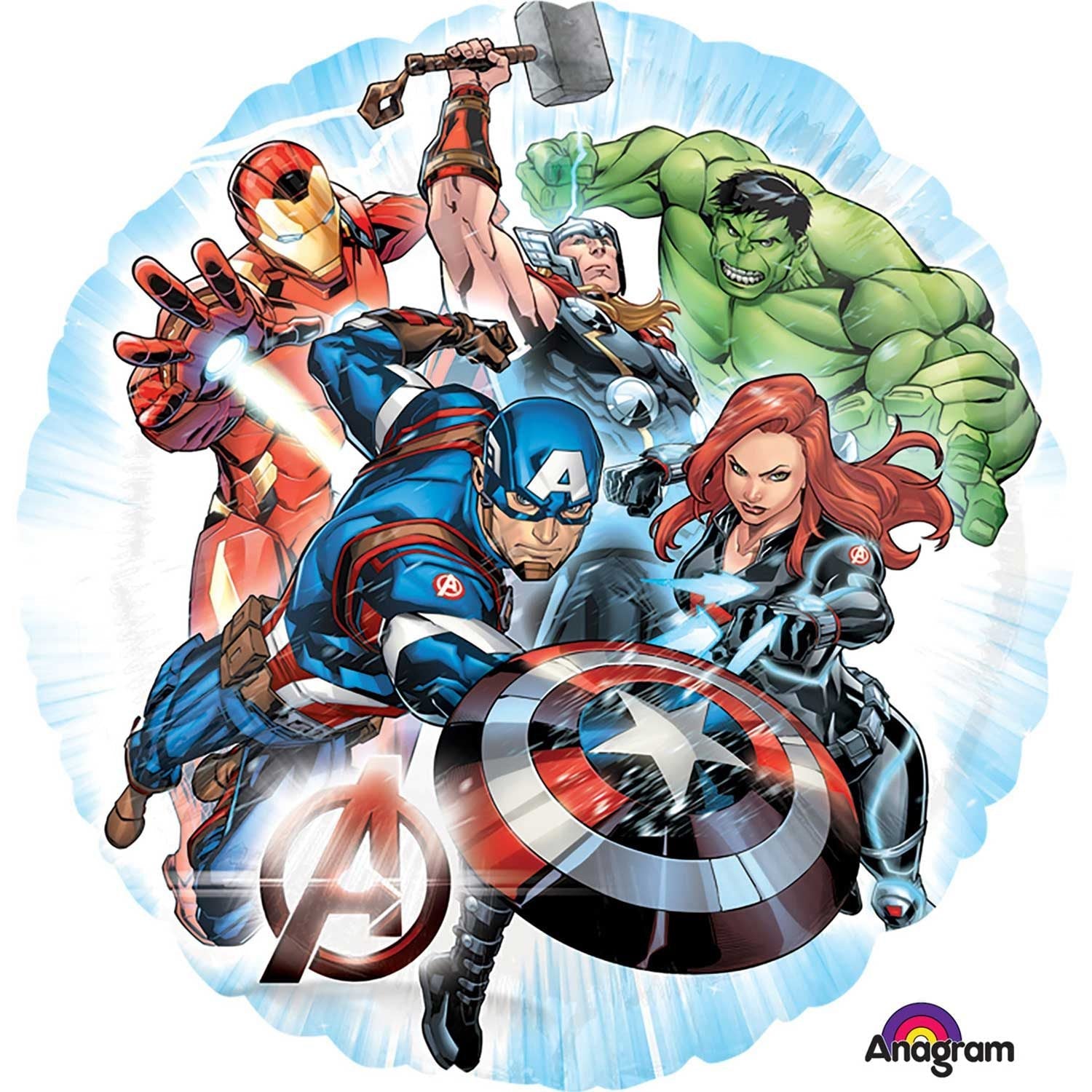amscan 17 inch Avengers Standard Foil Balloon_52399-3465501-1-3-1500+