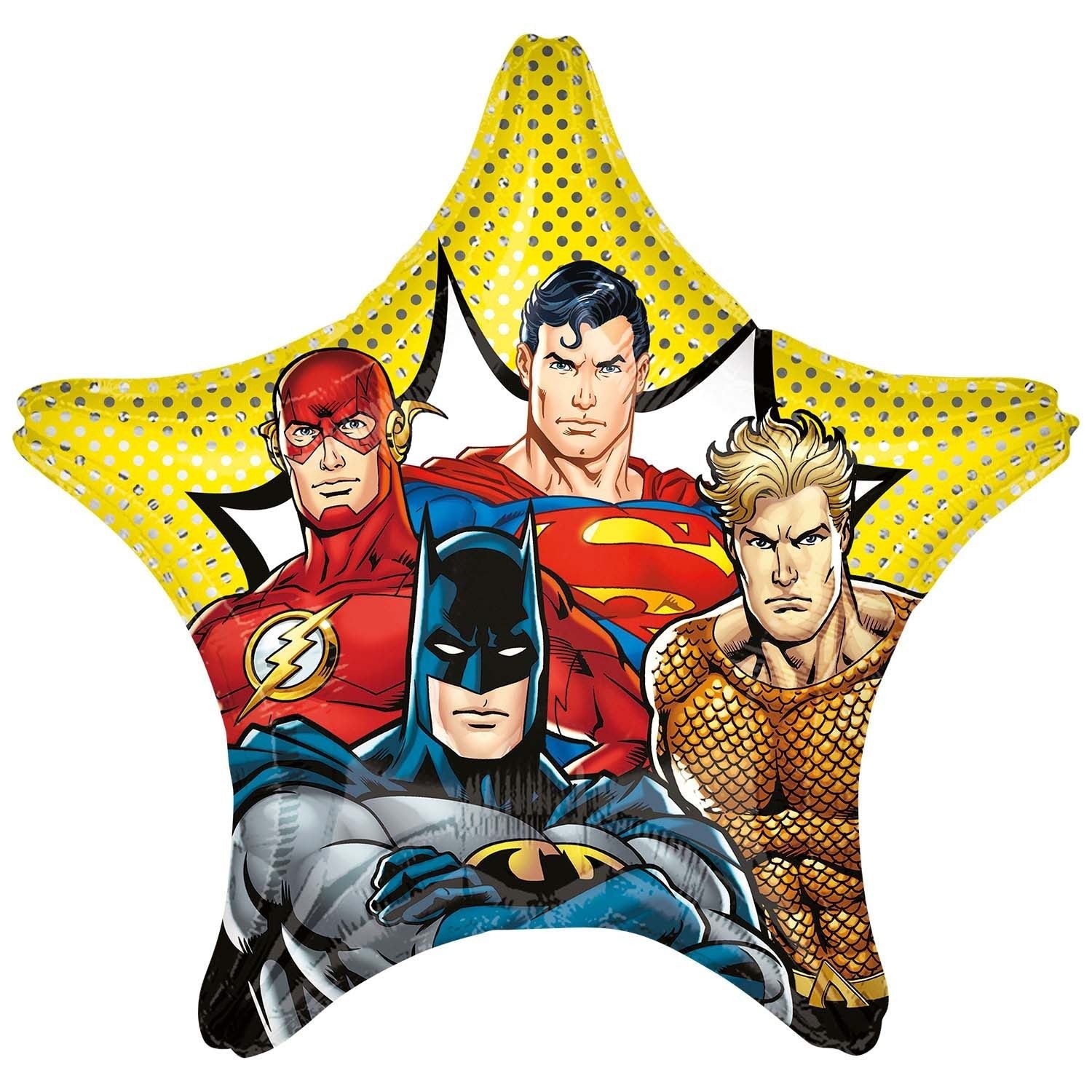 amscan 28 inch Justice League Jumbo Foil Balloon_75980-4072001-1-3-1500+