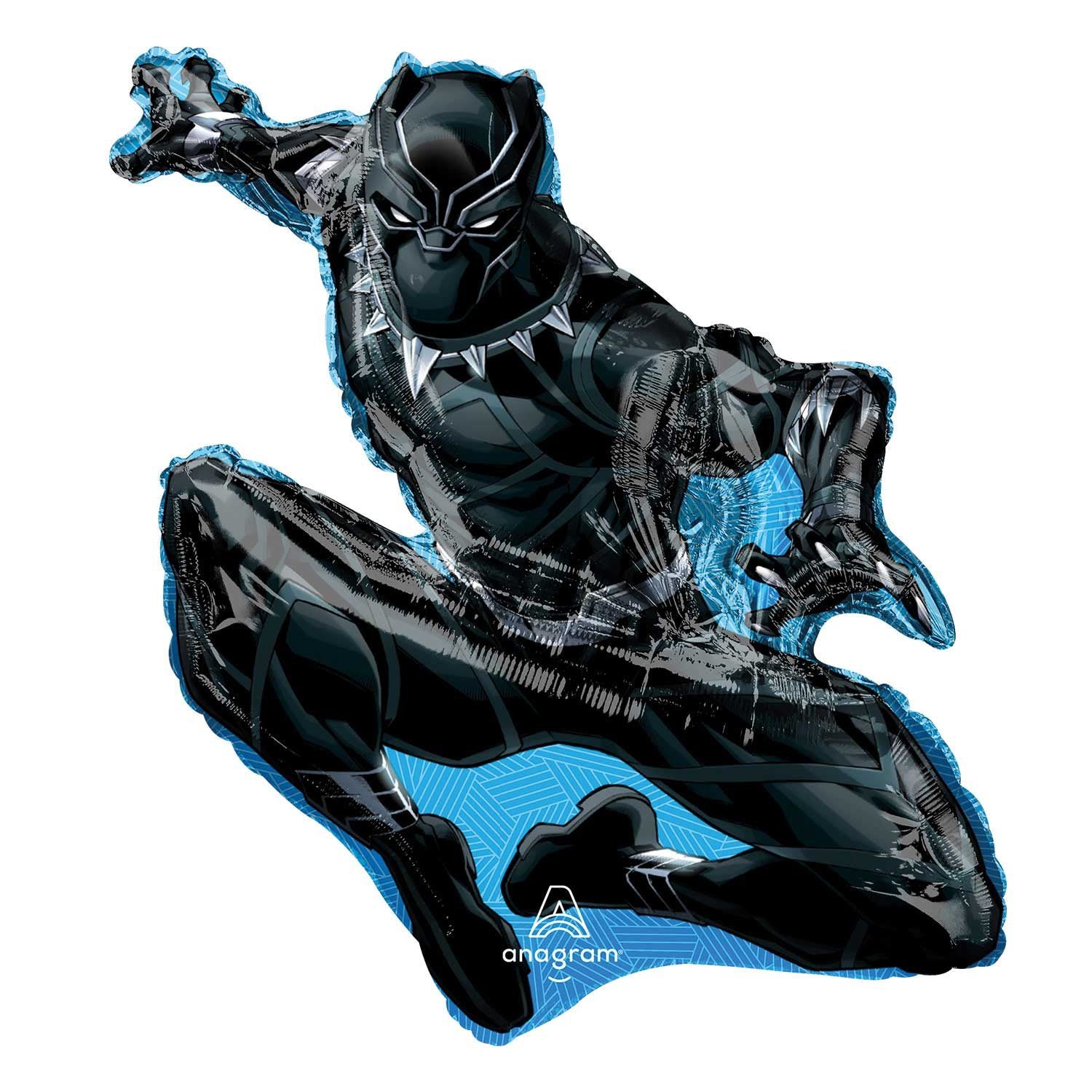 amscan 32 inch Black Panther SuperShape Foil Balloon_75790-4474301-1-3-1500+