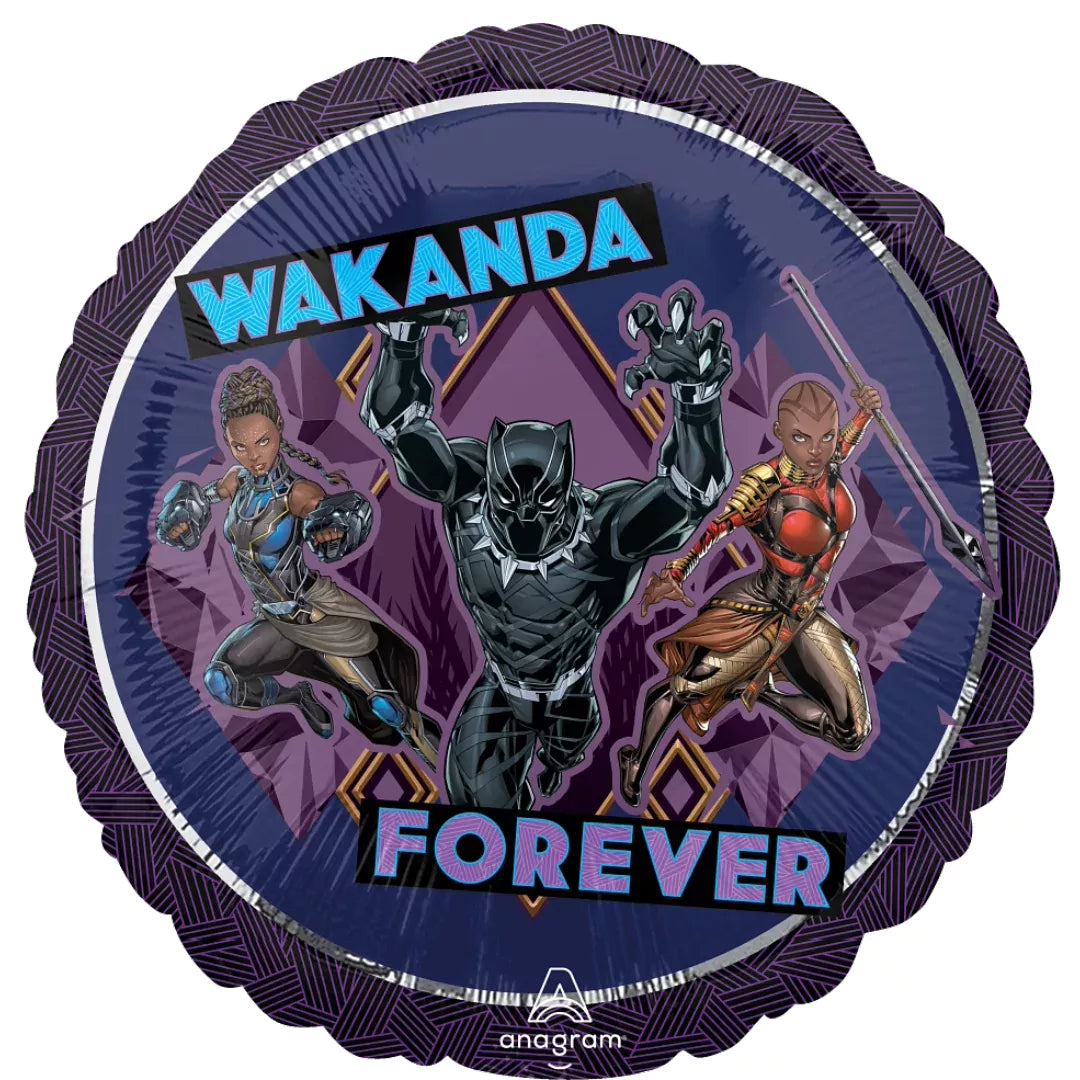 anagram-18-inch-black-panther-wakanda-forever-foil-balloon-674f1ac2bb7c6.webp