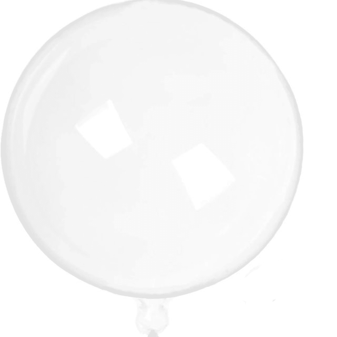 BoBo Clear Transparent Latex Balloons