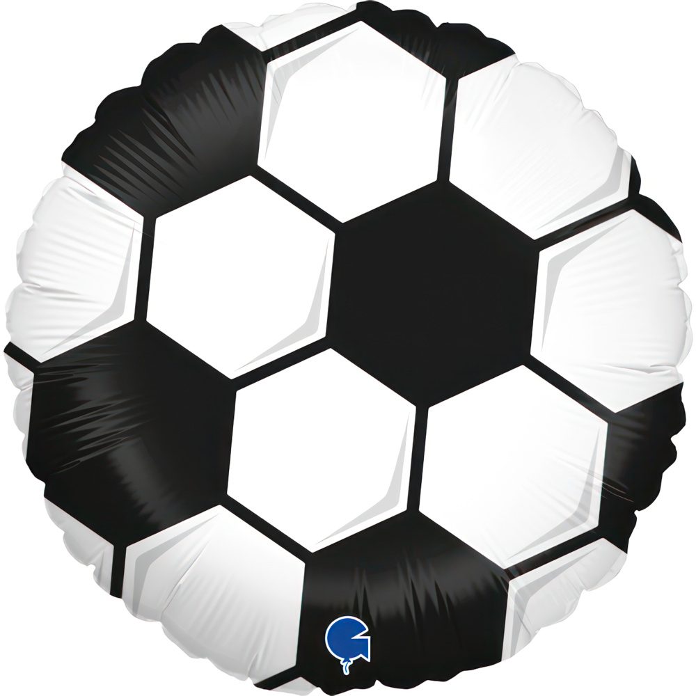 g69008-r09-soccer-ball-white-b Grabo mini foil football 9 inch