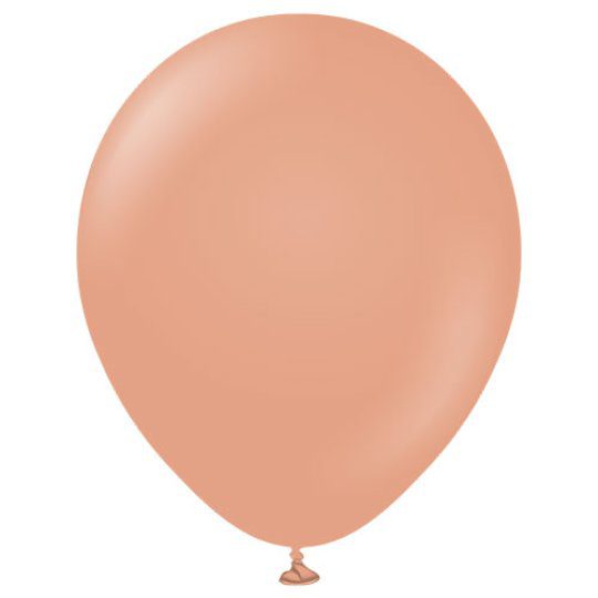 kalisan standard clay pink latex balloons 10523511 11223511 11823510