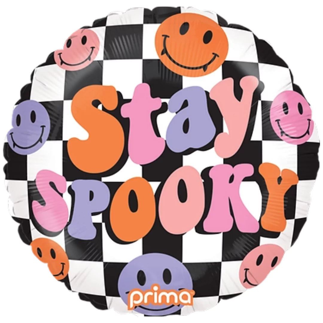 prima-18-inch-stay-spooky-checker-round-foil-balloon-66ffdf1826854.webp