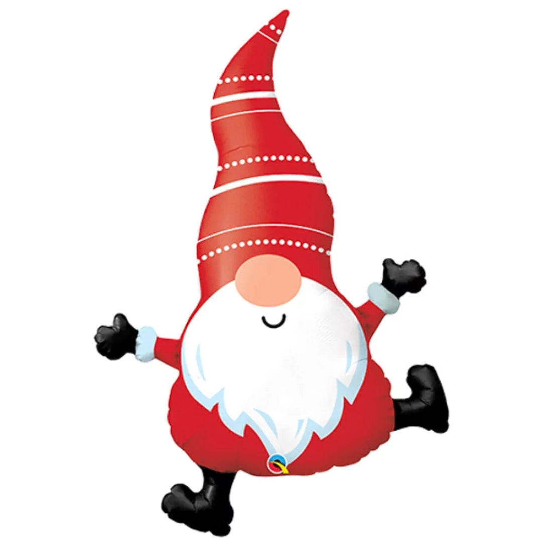 Qualatex 42 inch Christmas Gnome Foil Balloon