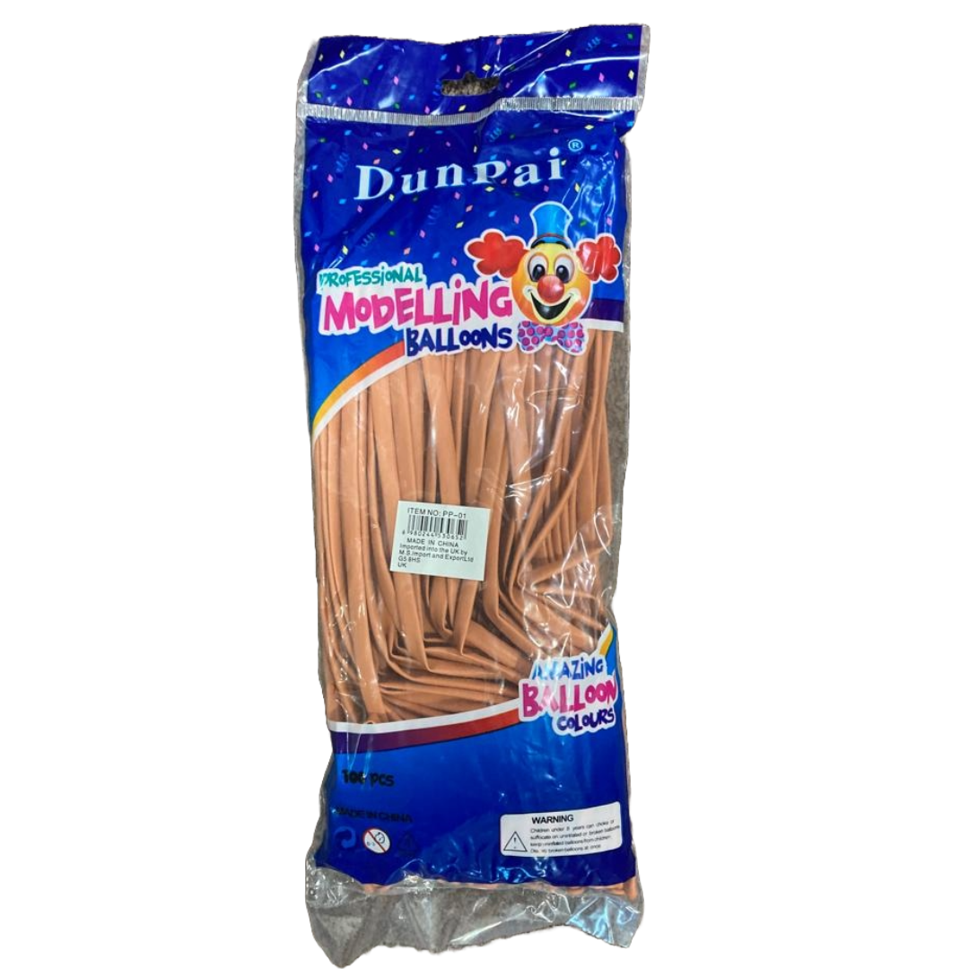 tan nude modelling 260 balloons